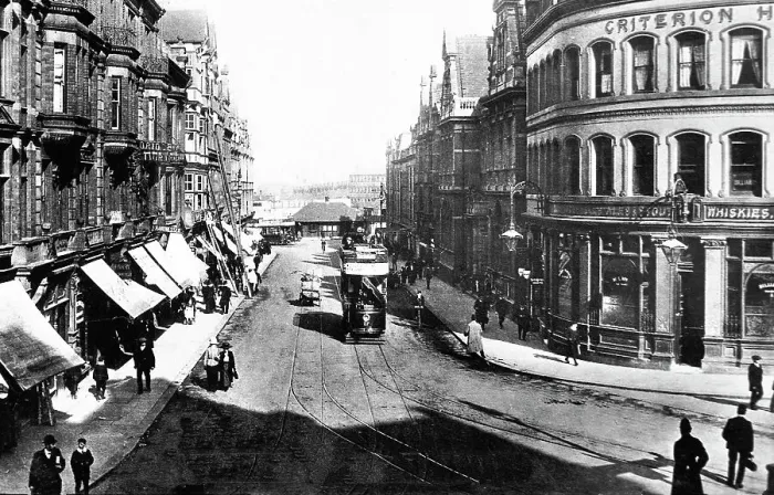 Framed Print : Wolverhampton Lichfield Street early 1900s Framed Print : Wolverhampton Lichfield Street early 1900s