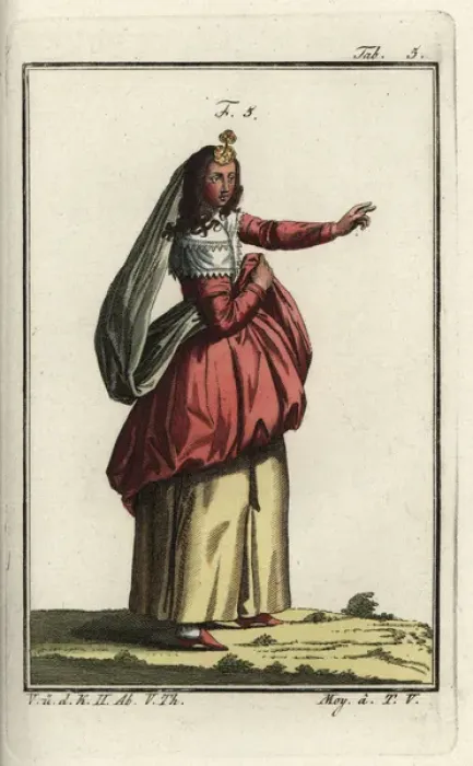 Framed Print : Woman of Brabant, 1640 Framed Print : Woman of Brabant, 1640