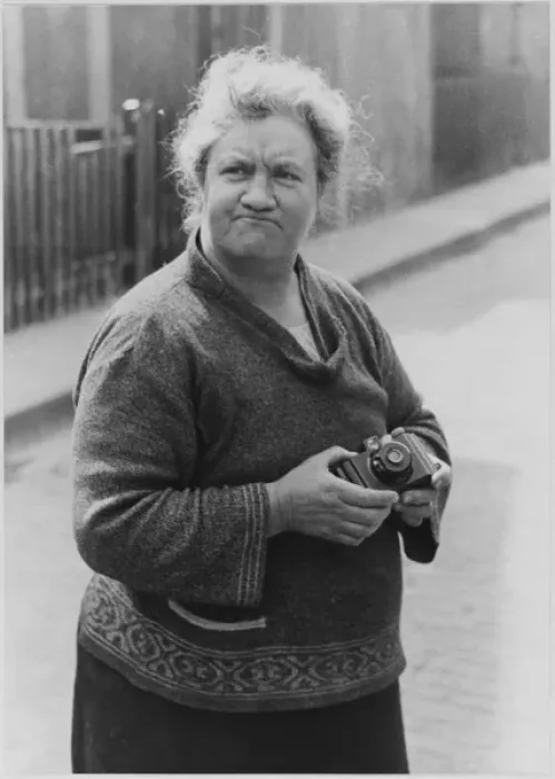 Framed Print : Woman with her Camera Framed Print : Woman with her Camera