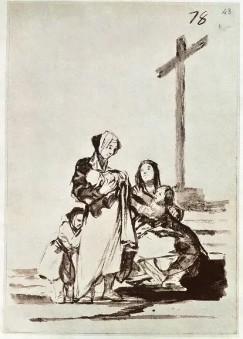Framed Print : Woman and Child Framed Print : Woman and Child