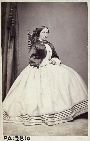 Woman in a dress