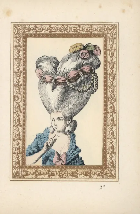 Framed Print : Woman in the Flea hairstyle Framed Print : Woman in the Flea hairstyle