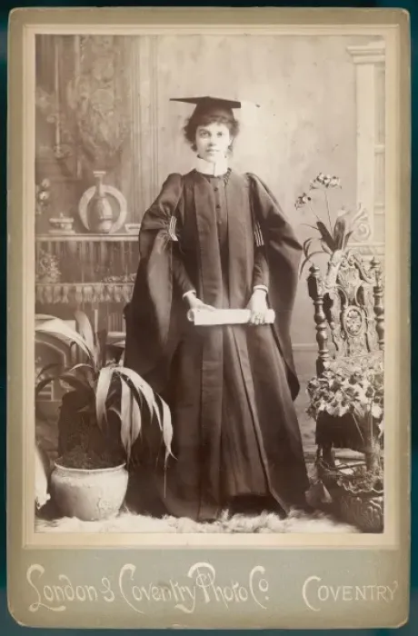 Framed Print : Woman Graduate C1890 Framed Print : Woman Graduate C1890