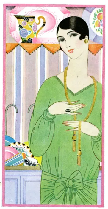 Framed Print : Woman in a green dress Framed Print : Woman in a green dress