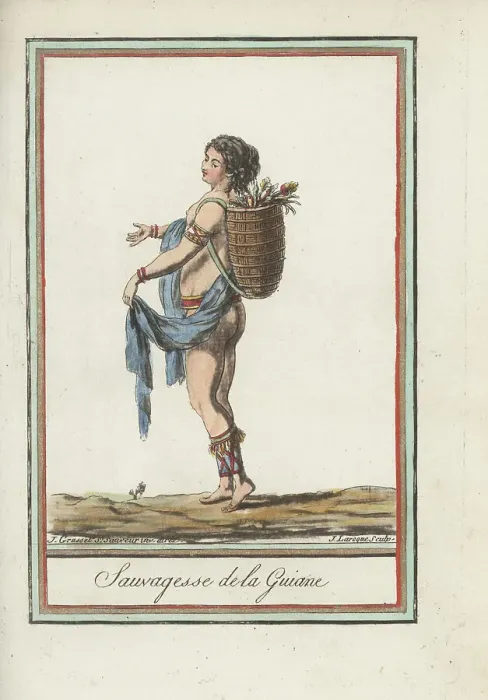 Framed Print : Woman of the Kalina or Carib people, South America Framed Print : Woman of the Kalina or Carib people, South America
