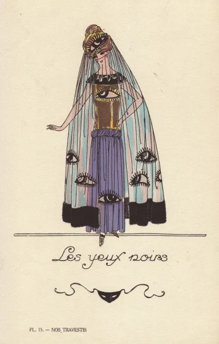 Framed Print : Woman in kohl eye costume Framed Print : Woman in kohl eye costume