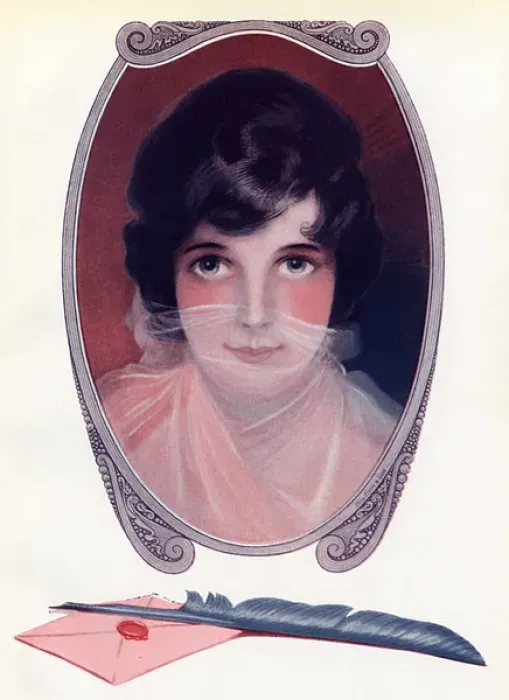 Framed Print : A woman looking into a makeup mirror Framed Print : A woman looking into a makeup mirror