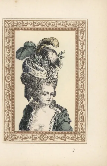 Framed Print : Woman in the Oriental hairstyle with hat decorated Framed Print : Woman in the Oriental hairstyle with hat decorated