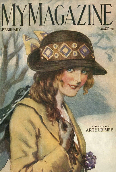 Woman outdoors 1925