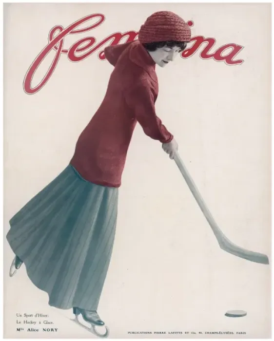 Framed Print : Woman Plays Ice Hockey Framed Print : Woman Plays Ice Hockey