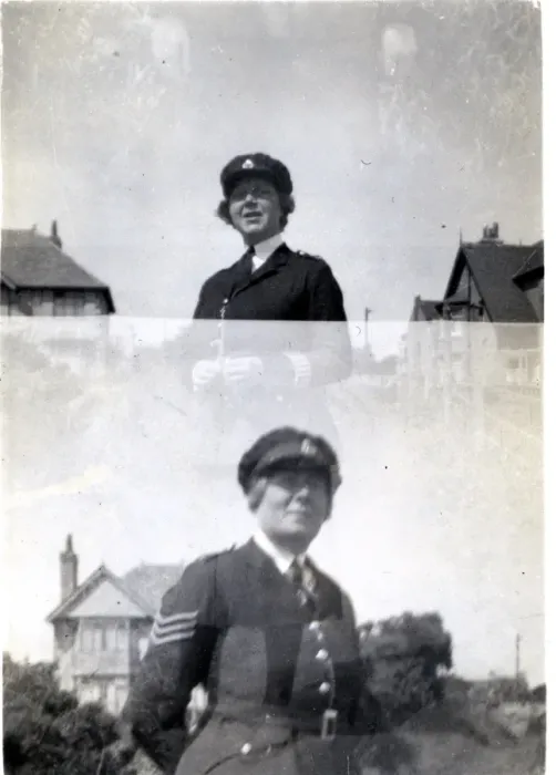 Framed Print : Woman police officer, Isle of Man, WW2 Framed Print : Woman police officer, Isle of Man, WW2