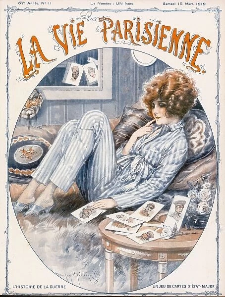 Woman in Pyjamas 1919