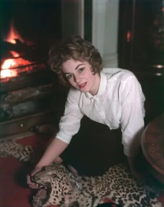 Framed Print : Woman on Rug by Fire Framed Print : Woman on Rug by Fire