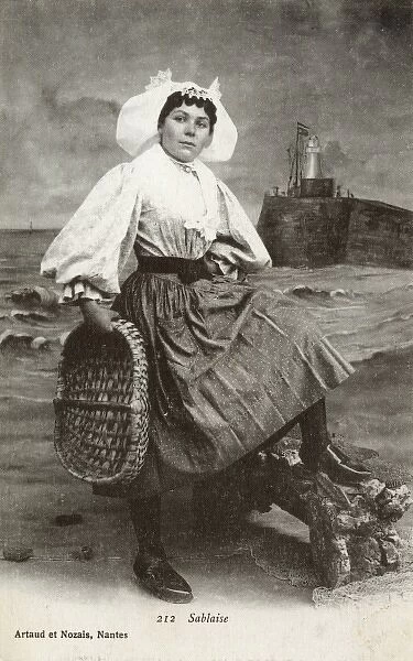 Woman of the Sablaise Region, France