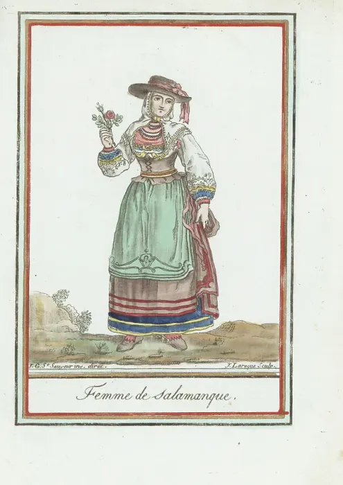 Framed Print : Woman of Salamanca, Kingdom of Leon, Spain Framed Print : Woman of Salamanca, Kingdom of Leon, Spain