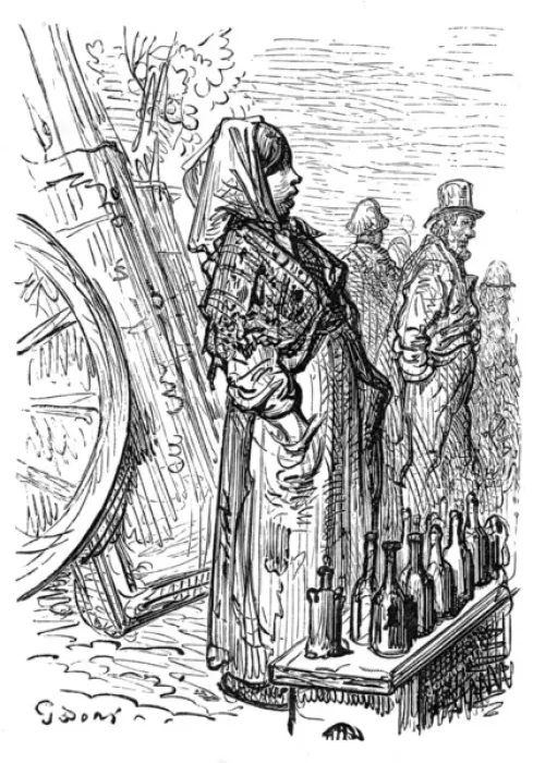 Framed Print : Woman selling drinks on way to the Derby, 1870 Framed Print : Woman selling drinks on way to the Derby, 1870