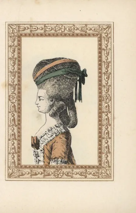 Framed Print : Woman in the sleeping dog hairstyle Framed Print : Woman in the sleeping dog hairstyle