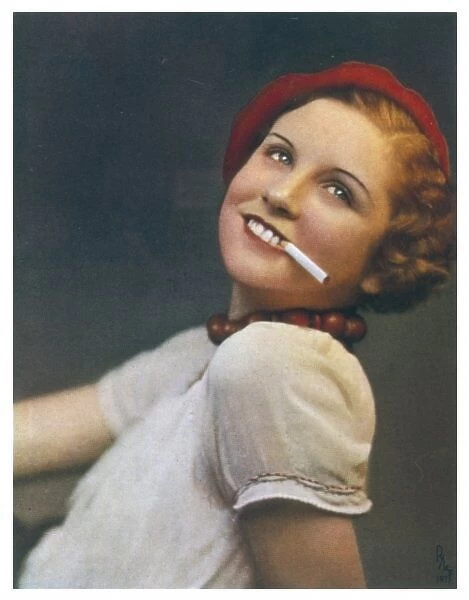 Woman Smoking 1933