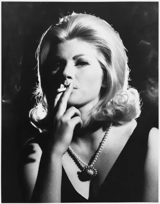 Framed Print : Woman Smoking Framed Print : Woman Smoking