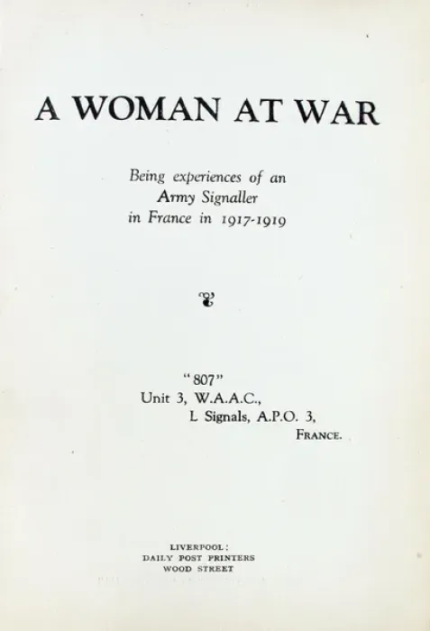 Framed Print : A Woman At War - WWI Framed Print : A Woman At War - WWI