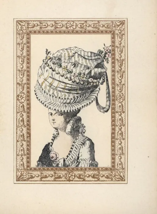 Framed Print : Woman wearing a huge hat called the Happiness of the Century Framed Print : Woman wearing a huge hat called the Happiness of the Century