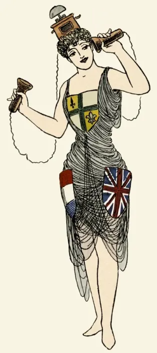 Framed Print : Woman wearing telephonic fancy dress Framed Print : Woman wearing telephonic fancy dress