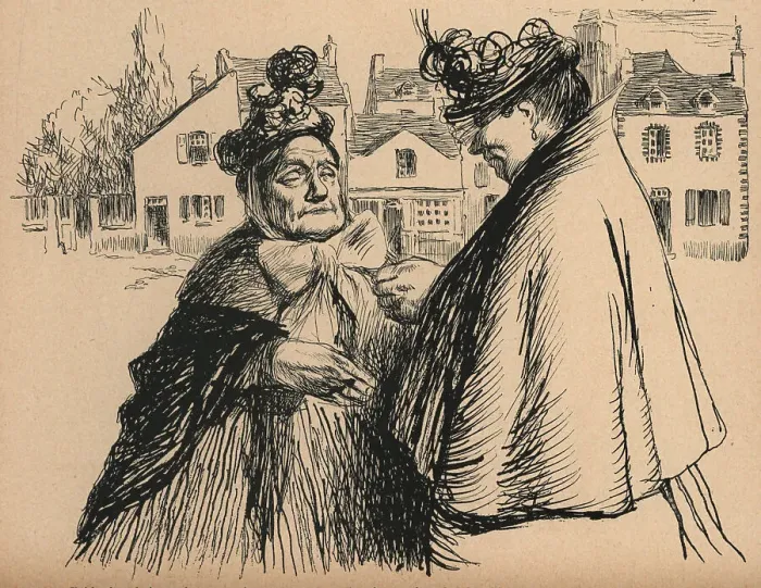 Framed Print : Women In Conversation Framed Print : Women In Conversation