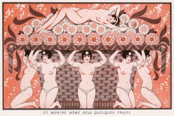 Framed Print : Women with Flowers 1926 Framed Print : Women with Flowers 1926