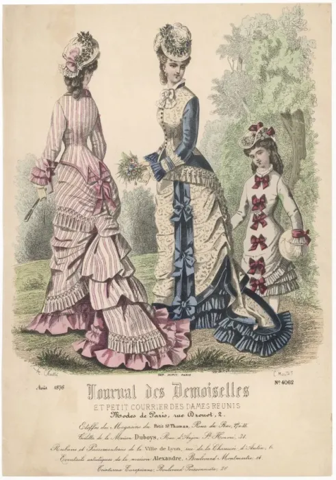 Framed Print : WOMEN & GIRL 1876 Framed Print : WOMEN & GIRL 1876