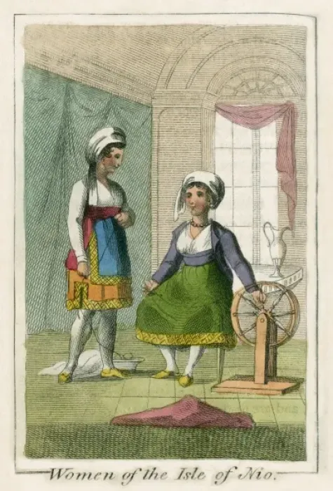 Framed Print : Women of the Isle of Ios Framed Print : Women of the Isle of Ios