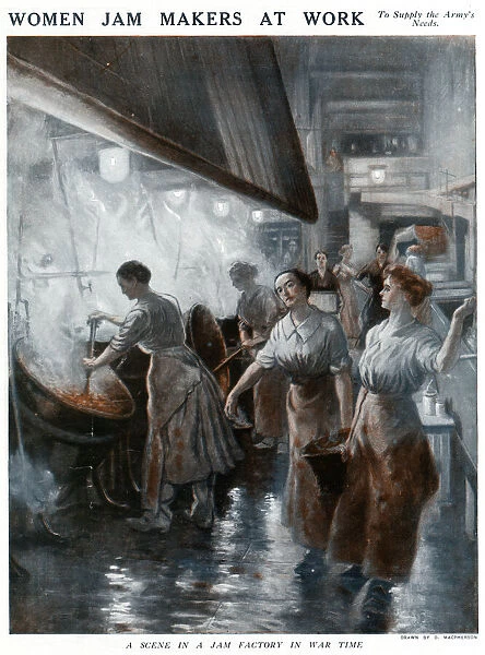 Women jam makers at work, May 1918
