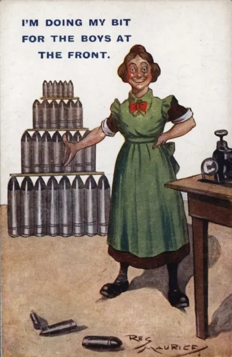 Framed Print : Women Munitions Worker WW1 Framed Print : Women Munitions Worker WW1