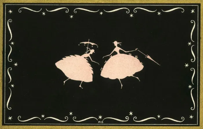 Framed Print : Two Women with parasols Framed Print : Two Women with parasols
