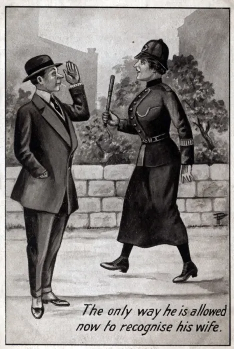 Framed Print : Women Police WW1 Framed Print : Women Police WW1
