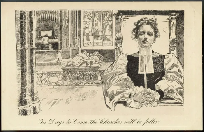 Framed Print : Women Priests