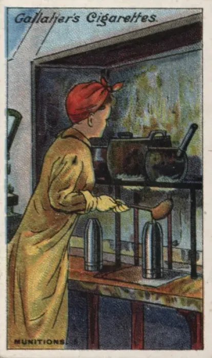 Framed Print : Women on War Work WW1 Framed Print : Women on War Work WW1