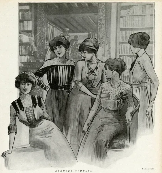 Early 20th Century Women's Daywear Print, Art Prints