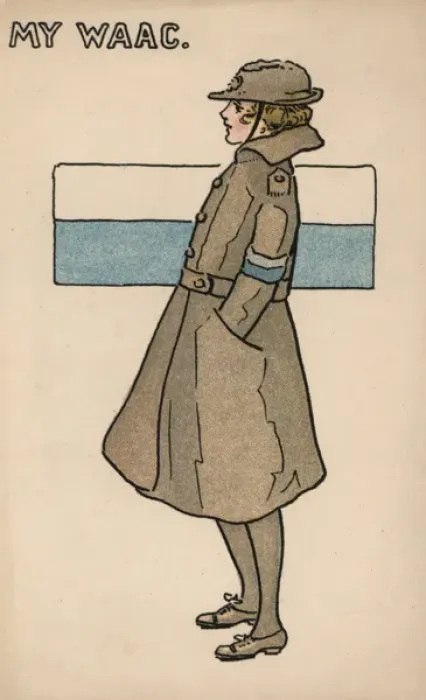 Framed Print : Women in WW1 WaC Framed Print : Women in WW1 WaC