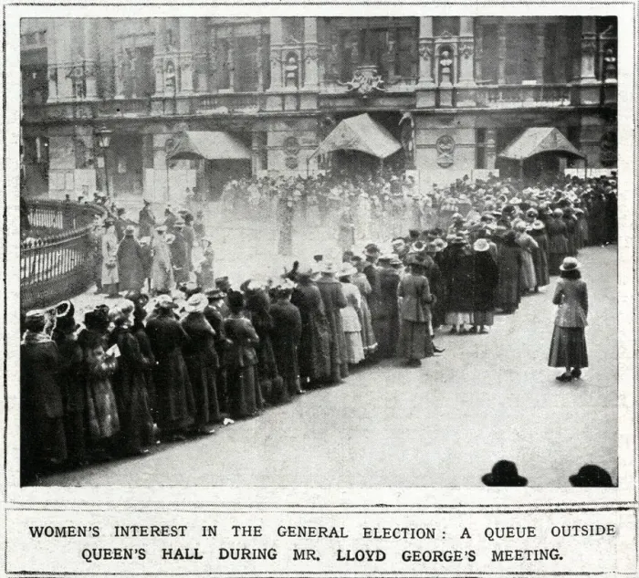 Framed Print : Womens interest in the 1918 General Election Framed Print : Womens interest in the 1918 General Election