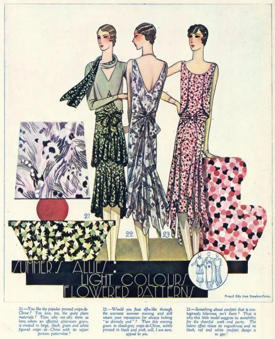 Framed Print : Womens clothing 1929 Framed Print : Womens clothing 1929