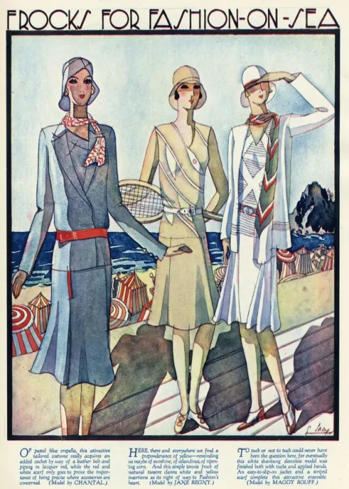Framed Print : Womens clothing 1929 Framed Print : Womens clothing 1929