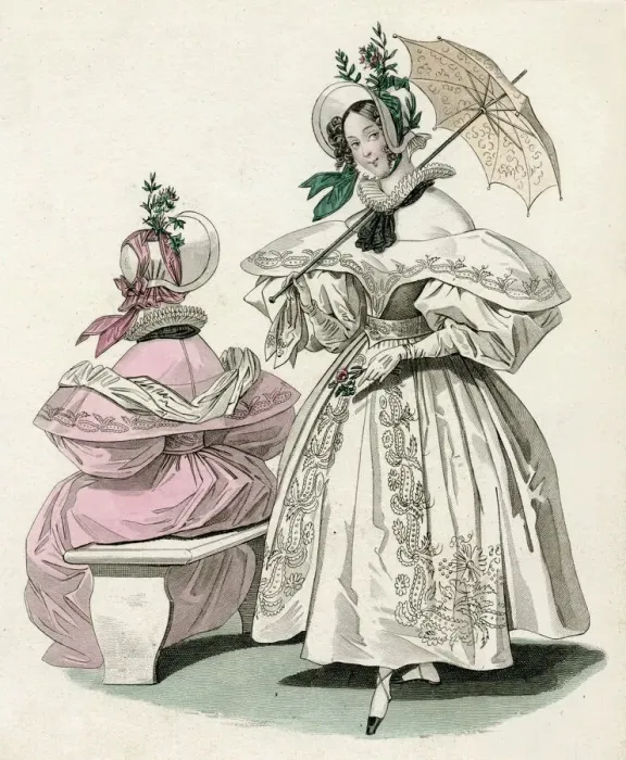 Framed Print : Womens fashion 1833 Framed Print : Womens fashion 1833