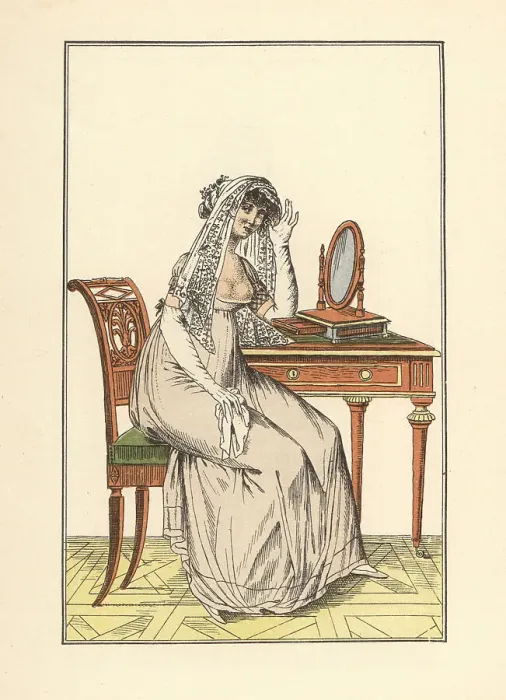 Framed Print : Women's fashions, French Revolutionary era, Paris, 1800 Framed Print : Women's fashions, French Revolutionary era, Paris, 1800