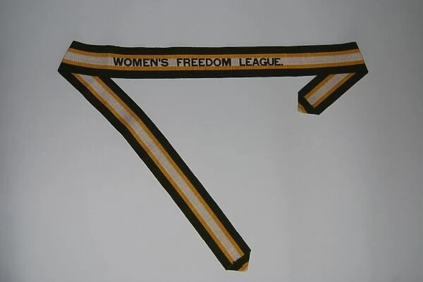 Womens Freedom League Sash