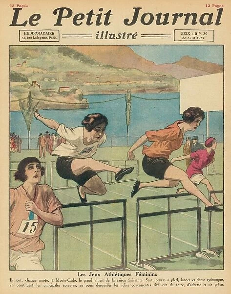 Womens hurdles at Monte Carlo
