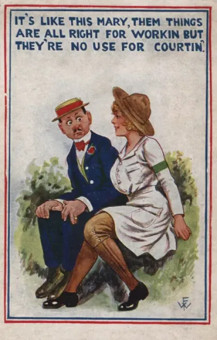 Framed Print : Womens Land Army WW1 Framed Print : Womens Land Army WW1