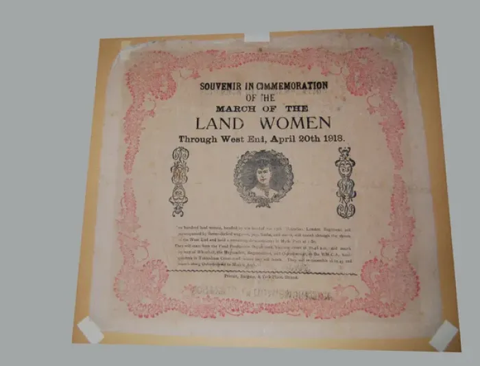Framed Print : Womens Land Army WW1