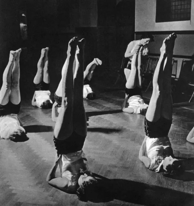 Framed Print : The Womens League of Health & Beauty exercise classes, 1938 Framed Print : The Womens League of Health & Beauty exercise classes, 1938