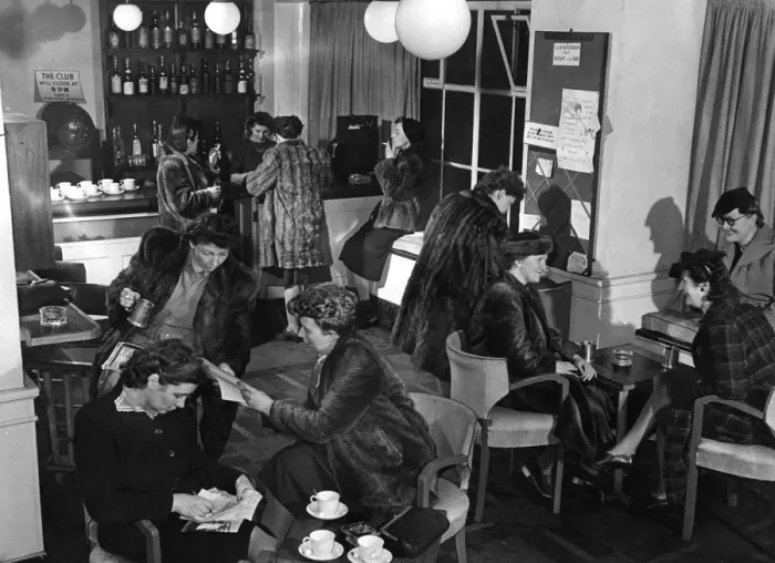 Framed Print : The Womens Press Club of London Framed Print : The Womens Press Club of London