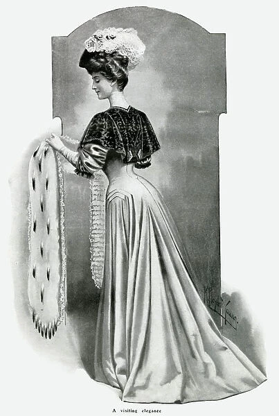 Womens visiting outfit 1905